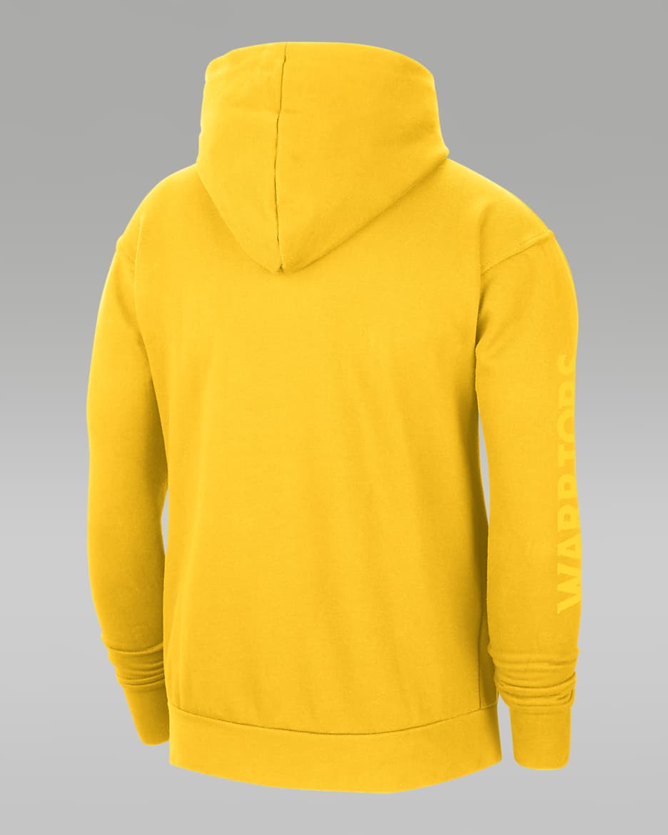 Golden State Warriors Courtside Statement Edition Men s Jordan NBA Fleece Pullover Hoodie. Nike